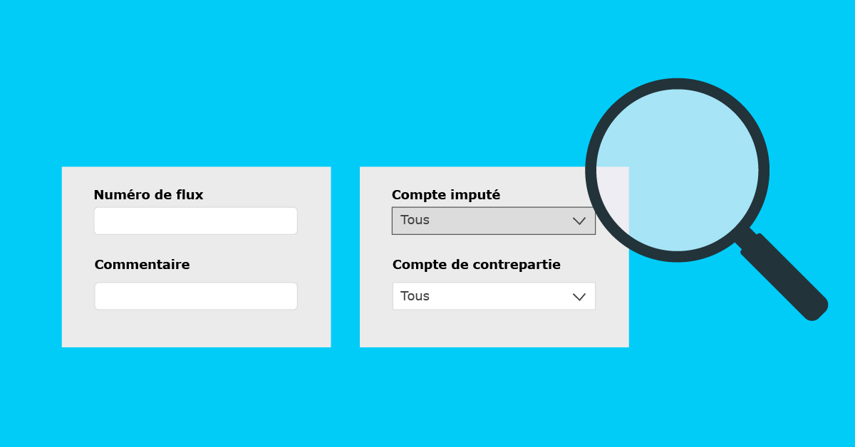 Rechercher des écritures comptables